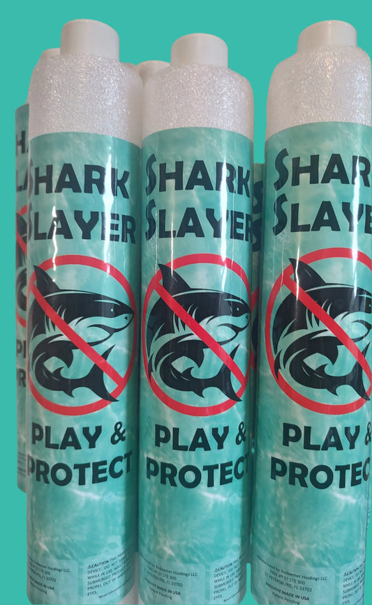 Stack of Shark Protection Floats